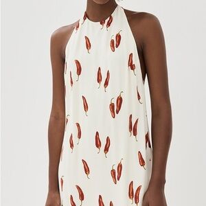 Reformation Avielle Chili Pepper Dress